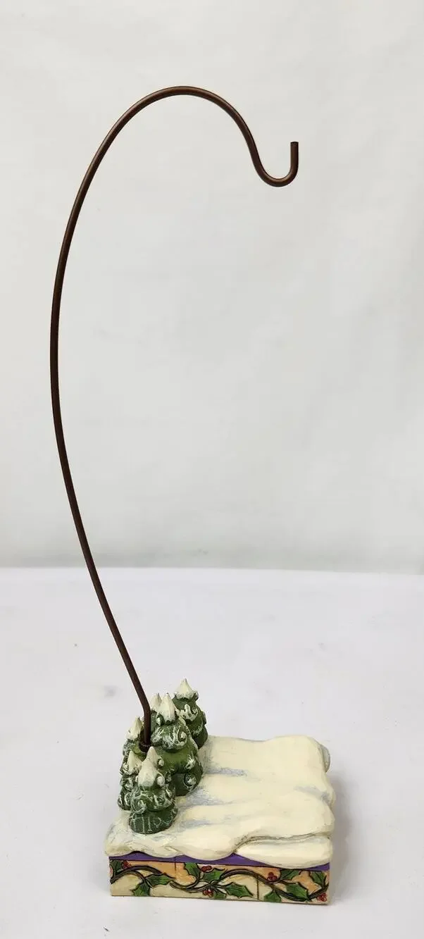 Jim Shore Heartwood Creek Ornament Display Stand 2002 Hanging Hook Mini Trees